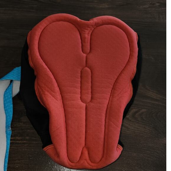 Giordana Men's Black EXO System Bib Bike Padded cycling Shorts Size Med - Picture 8 of 9